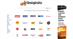 Desktop Screenshot of honningkrukka.no